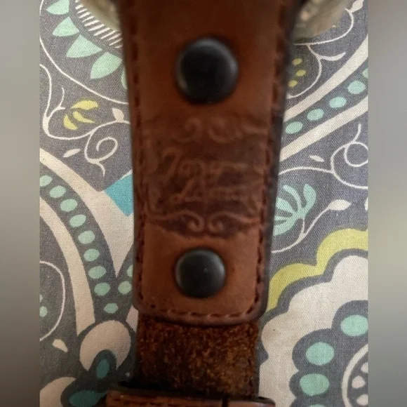 Tony Lama Mens The Duke Center Applique Brown Western Belt 40​​​​​​​​​​​​ - Picture 9 of 10